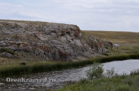 Река Джуса (Жуса). Июль 2012 года