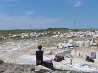 Карьер ЗАО «ВГРЭ» — Южно-Айдырлинское месторождение мрамора