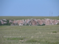 Щебёночный карьер ОАО «Орское карьероуправление» — Кваркенское месторождение мрамора. 2005-2006 гг.