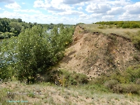 Нижнеильинский яр. Август 2023 года