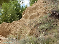 Нижнеильинский яр. Август 2023 года