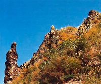 Скала на устье Ижбулгана