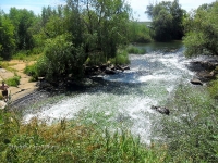 «Труба» на реке Большой Кумак