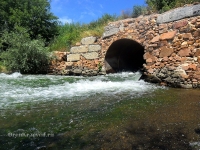 «Труба» на реке Большой Кумак