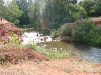 Водопады на реке Янгиз