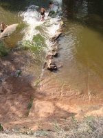Водопады на реке Янгиз