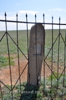 Старое кладбище близ реликтовой лиственницы 2. Май 2012 года