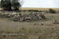 Старое кладбище близ реки Кийма