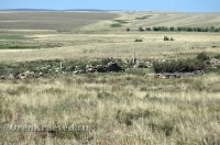 Старое кладбище близ гранитных скал «Шонкал». Июль 2012 года