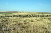 Старое кладбище близ гранитных скал «Шонкал». Июль 2012 года