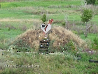 Необычный придорожный памятник. Июль 2012 года