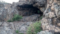 Пещера-штольня в Камсакском ущелье. Май 2021 года