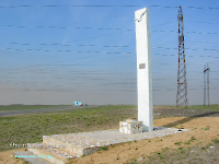 Памятник Ф.И. Подзорову. Апрель 2006 года