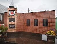 Памятник фронтовикам и труженикам тыла с. Идельбаево. Сентябрь 2019 г.