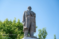 Памятник В.И. Ленину п. Восточный. Июнь 2025 года