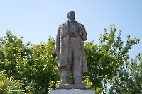 Памятник В.И. Ленину п. Восточный. Июнь 2025 года