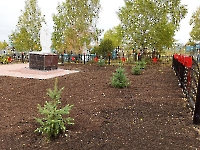 Братская могила № 1 умерших от ран в госпиталях в годы Великой Отечественной войны 1941–1945 гг. г. Абдулино. Сентябрь 2021 года