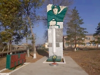 Мемориал односельчанам, погибшим в годы Великой Отечественной войны с. Рассыпное