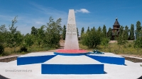 Обелиск погибшим казакам-новоорчанам п. Новоорск