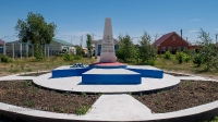Обелиск погибшим казакам-новоорчанам п. Новоорск