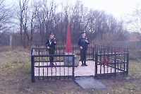 Братская могила красноармейцев, погибших за власть Советов в 1919 г. с. Спасское