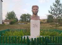 Бюст Герою Советского Союза Ахметшину Ягафару Ахметовичу