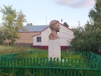 Бюст Герою Советского Союза Ахметшину Ягафару Ахметовичу