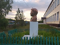 Бюст Герою Советского Союза Ахметшину Ягафару Ахметовичу