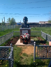 Бюст Герою Советского Союза Аксютину Николаю Васильевичу с. Аксютино