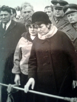 Памятник космонавту, дважды Герою Советского Союза В.М. Комарову, на месте гибели в 1967 г.