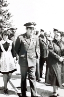 Памятник космонавту, дважды Герою Советского Союза В.М. Комарову, на месте гибели в 1967 г.