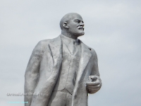 Памятник В.И. Ленину с. Сакмара. Июль 2023 года