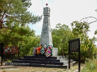 Памятник п. Уранбаш. Июль 2023 года