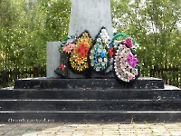 Памятник п. Уранбаш. Июль 2023 года