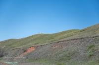 Памятник геологу В.А. Гаряинову на Гирьяльском хребте. Апрель 2025 года