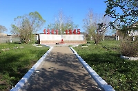 Обелиск воинам, погибшим в Великой Отечественной войне с. Новопотоцк