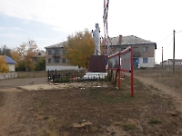 Памятник погибшему солдату во время Великой Отечественной войны с. Приморск