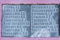 Памятник Землякам-участникам Великой отечественной войны с. Богоявленка. Апрель 2023 года