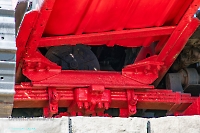 Памятник первоцелинникам в посёлке Домбаровский. Апрель 2023 года