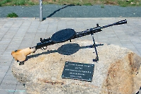 Мемориал героев Великой Отечественной войны п. Домбаровский. Апрель 2023 года