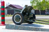 Мемориал героев Великой Отечественной войны п. Домбаровский. Апрель 2023 года