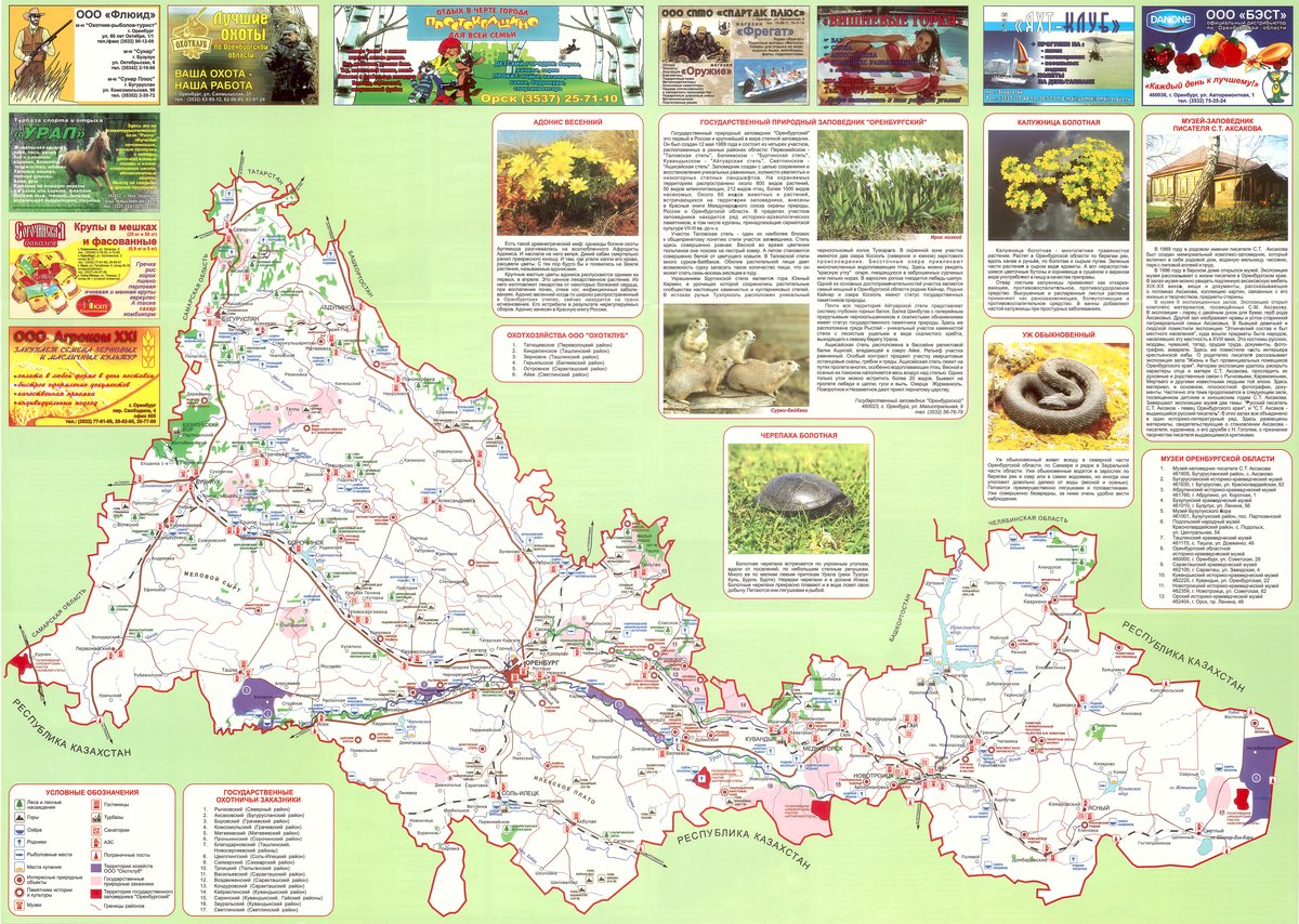 Отдых в Оренбургском крае. 2006 год