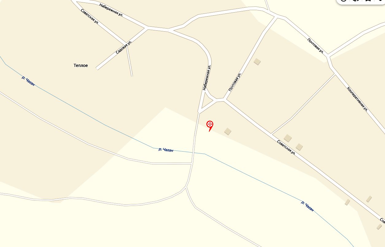 Расположение братской могилы красноармейцев-разведчиков, погибших в борьбе за Советскую власть в 1919 г.