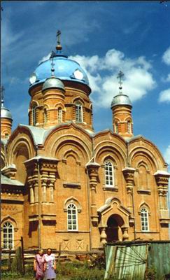 Храм Казанской иконы Божией Матери. Село Пономарёвка Пономарёвский район