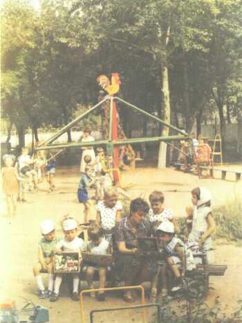 В детском саду № 4. 