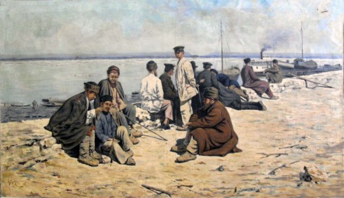 Константин Головкин «Бурлаки»