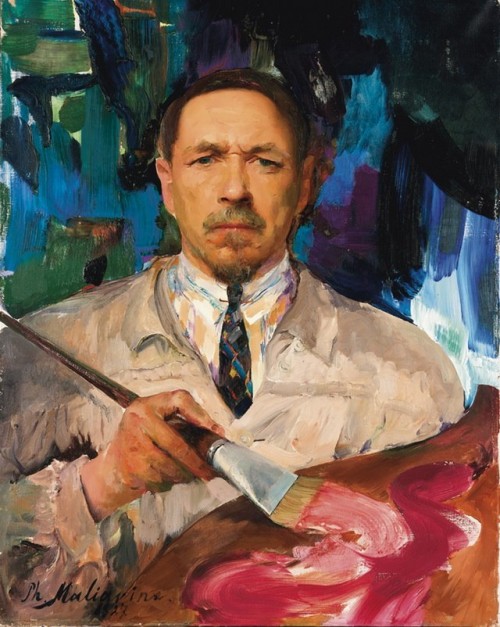 Ф. Малявин «Автопортрет»