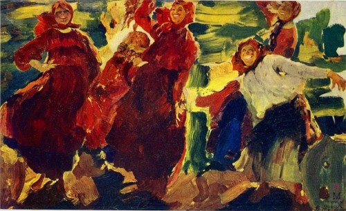 Ф. Малявин «Смех»