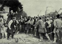 Волнения обернулись грабежом