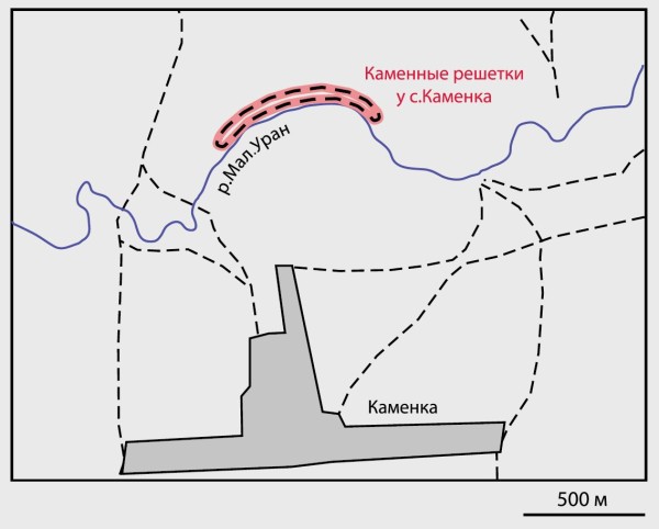 Каменные решетки у с. Каменка
